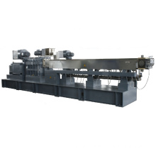 Plastic Pellet Polymer Compounding Parallel Co-rotating Twin Screw Extruder Granules Making Production Line
